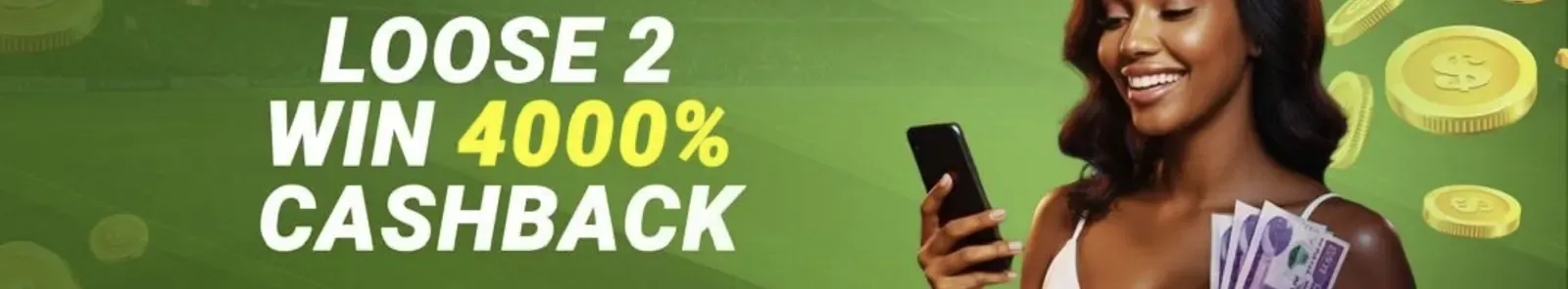 Mezzo Bet banner: Loose 2 Win 4000% cashback